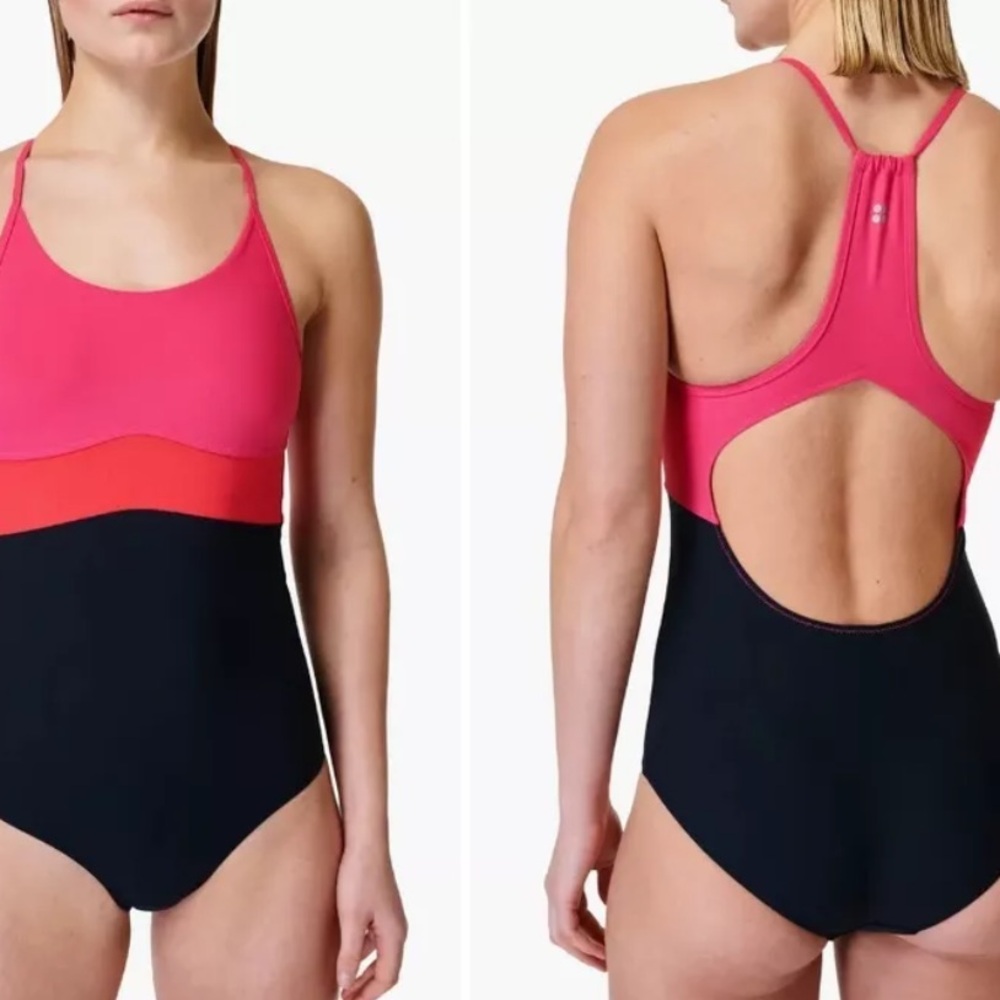 Sweaty Betty Aqua Xtra Life Performance Swimsuit NWT Size Large